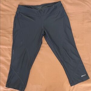 ASICS Women's Swim Capris - Dark Gray